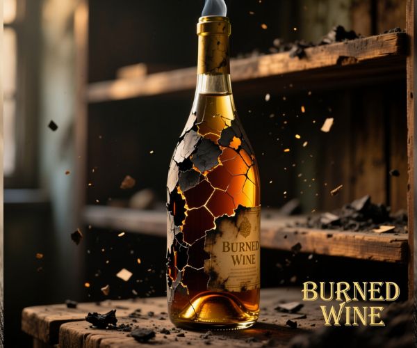 Burnt wine