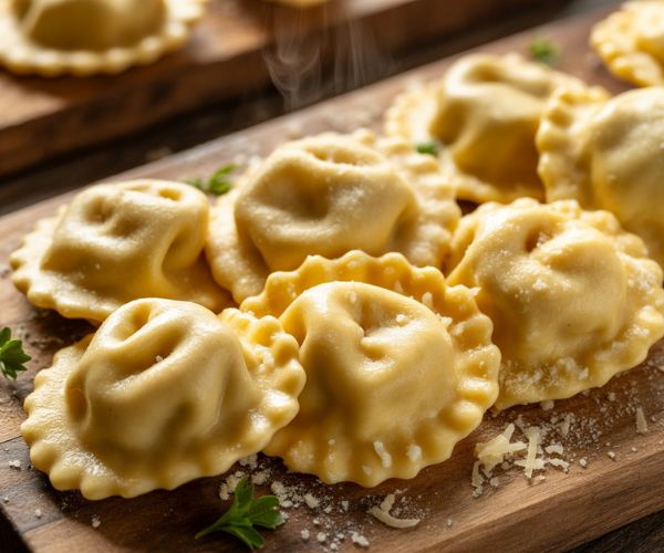 Cheese ravioli