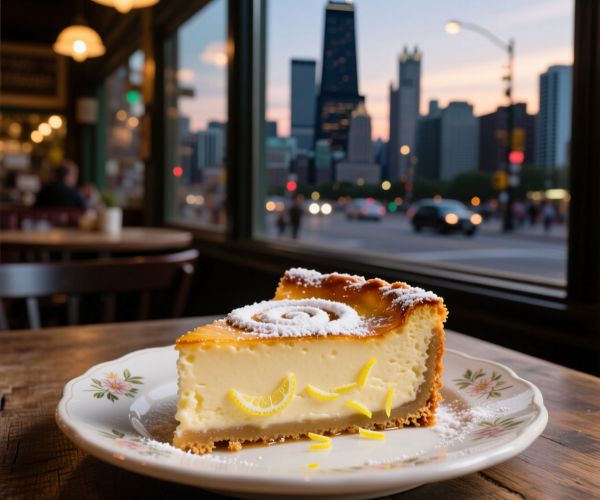 Chicago cheesecake
