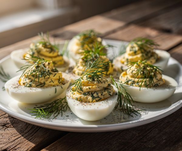 Dill eggs