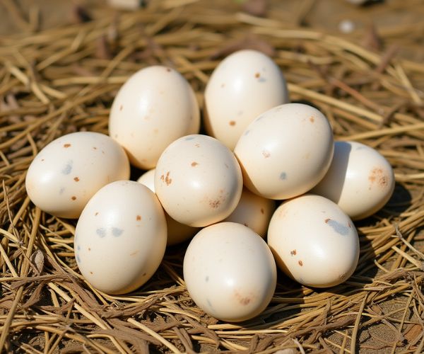 Duck eggs