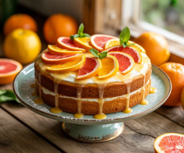 Florida citrus cake