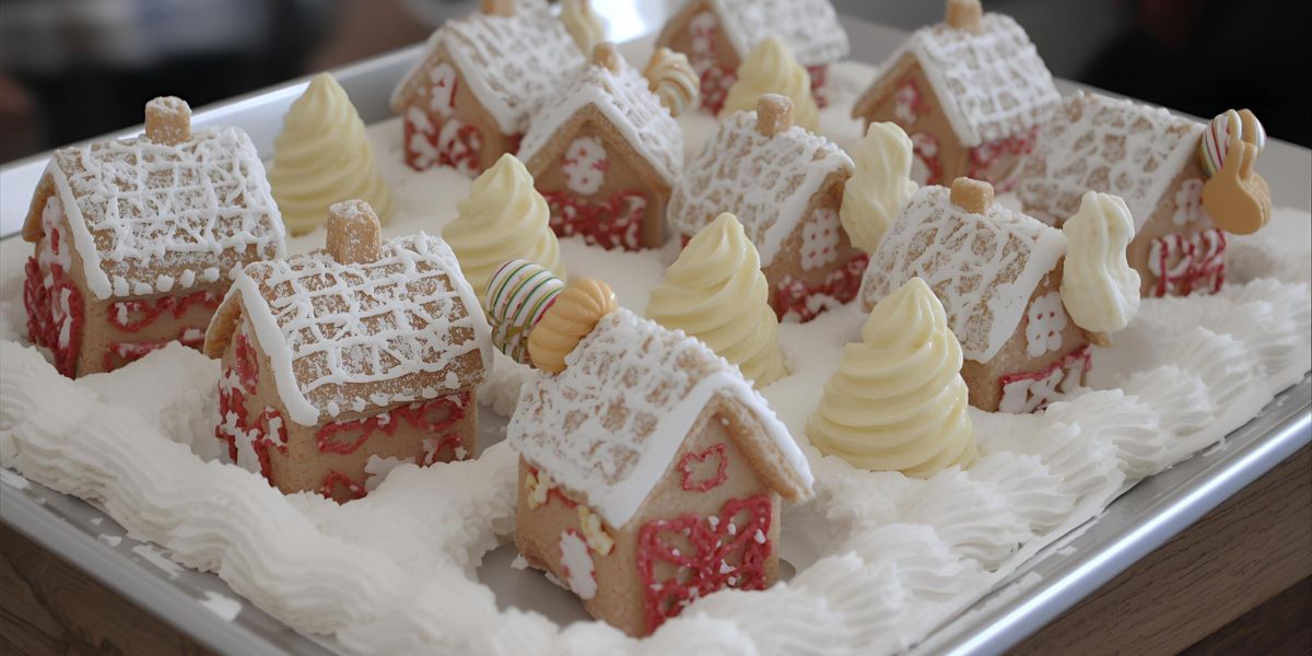 G — Which sweet holiday treat is commonly shaped like houses or little people