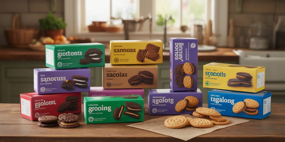 ___ Girl Scout Cookies (popular fundraising treats from a youth organization)