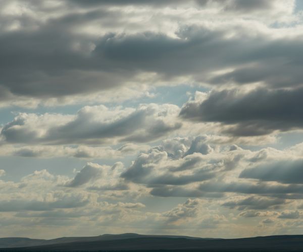 Increased cloud cover