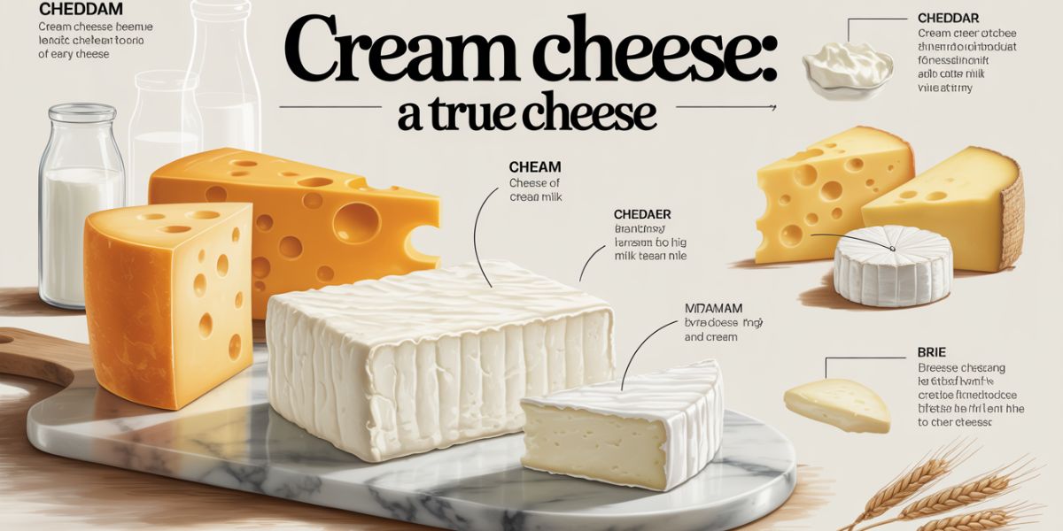 Is cream cheese considered cheese or a dessert