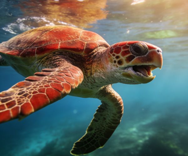 Loggerhead sea turtle