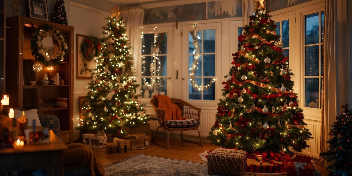 On December 25th, many people decorate their homes with Christmas trees. Which type of tree is most commonly used