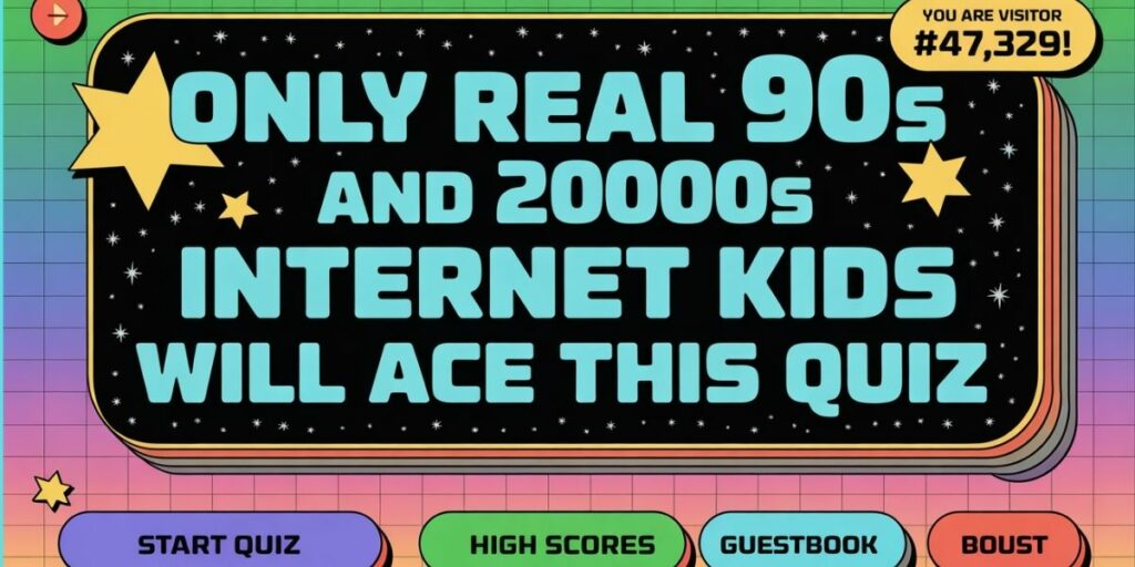 Only Real 90s and 2000s Internet Kids Will Ace This Quiz