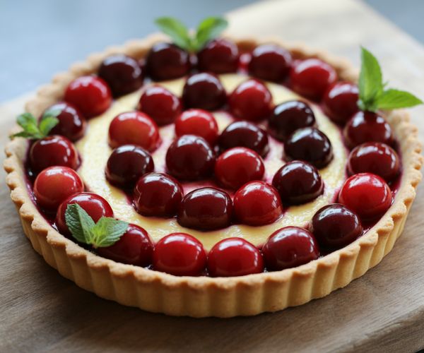 Rhine cherry tart