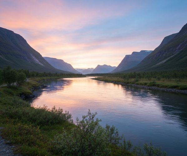 The Land of the Midnight Sun