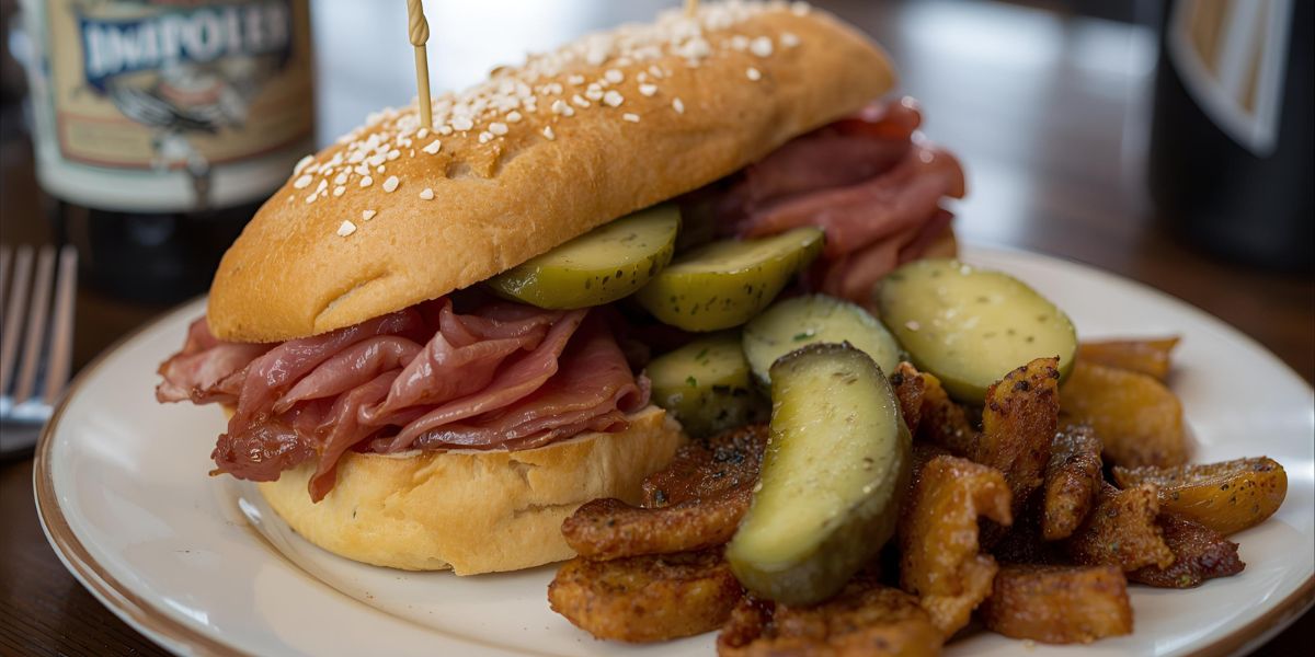The ___’s lunch is a beloved British pub staple featuring bread, cheese, pickles, and cold meats.