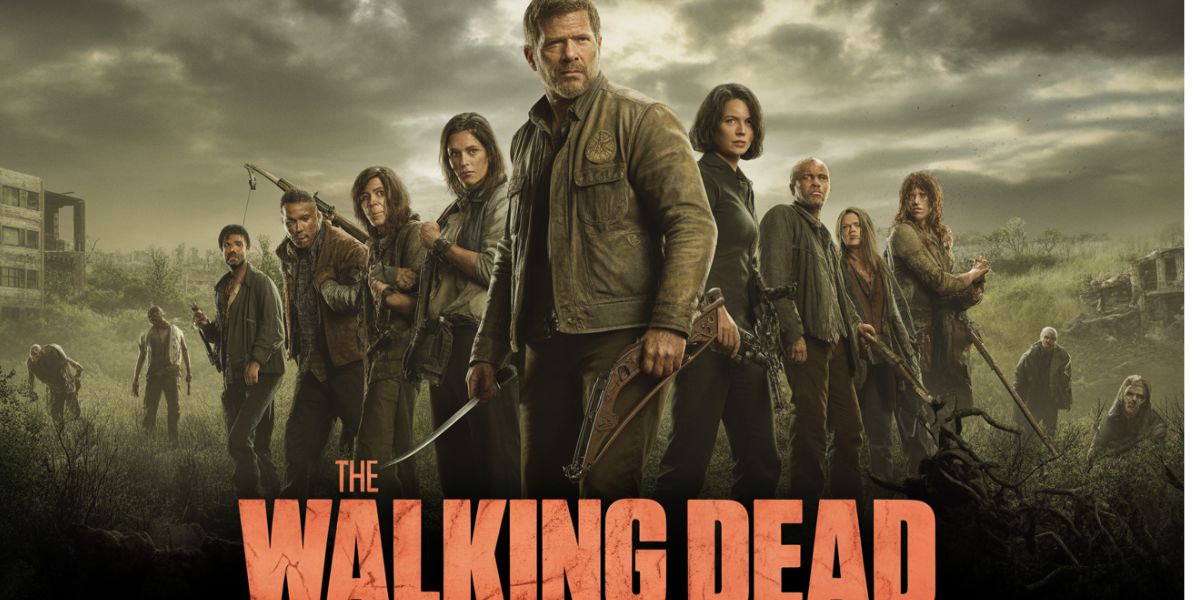 This show centers on a group of survivors navigating a zombie apocalypse under Rick Grimes’ leadership.