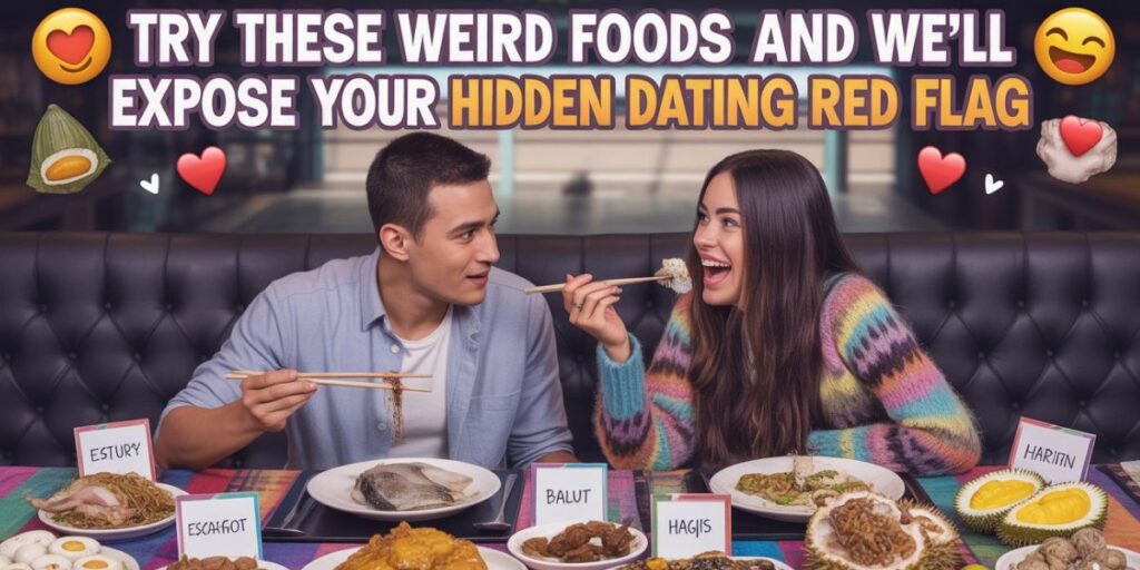 Try These Weird Foods and We’ll Expose Your Hidden Dating Red Flag