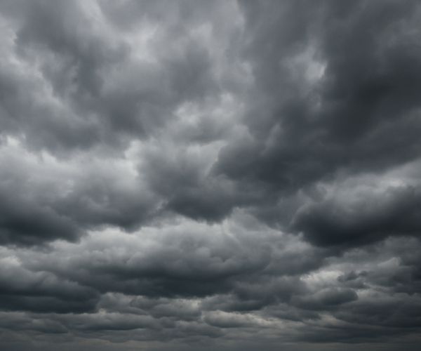 Increased cloud cover