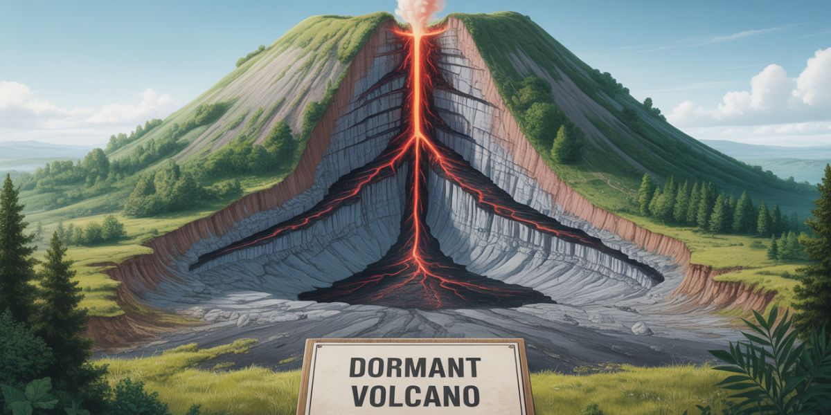 What do you call a volcano that hasn’t erupted in recorded history but could still erupt in the future