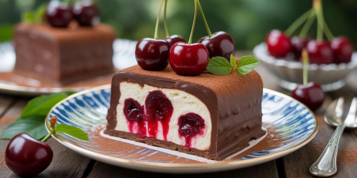 What is the name of the decadent chocolate and cherry dessert inspired by a forested region in Germany?