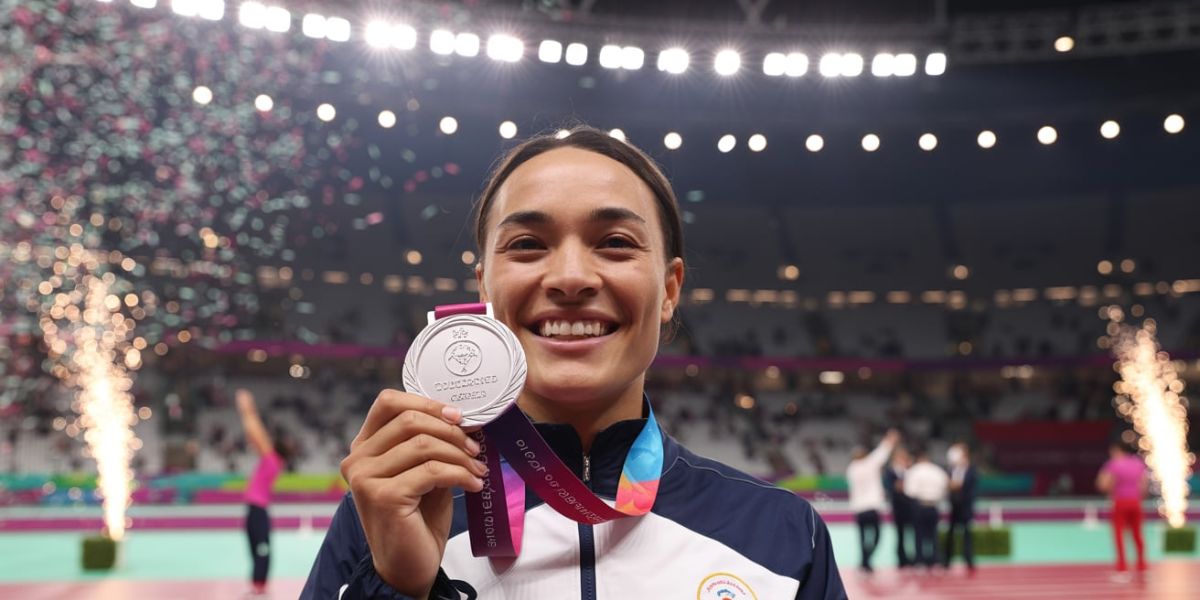 What place does a silver medalist achieve in a competition