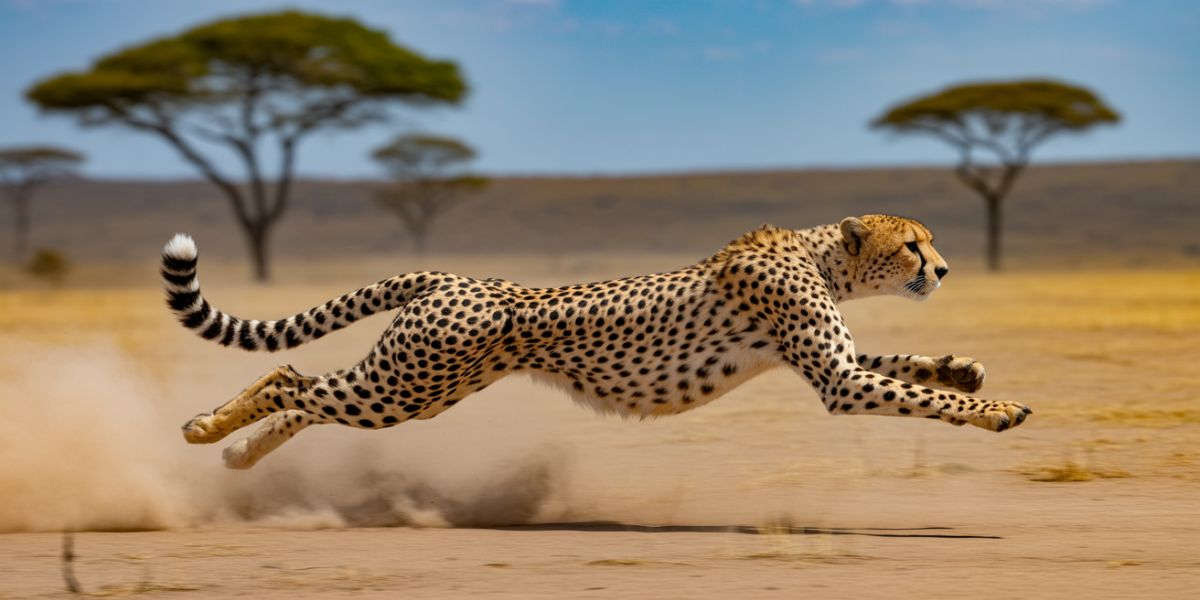 Which animal holds the title of the fastest on land