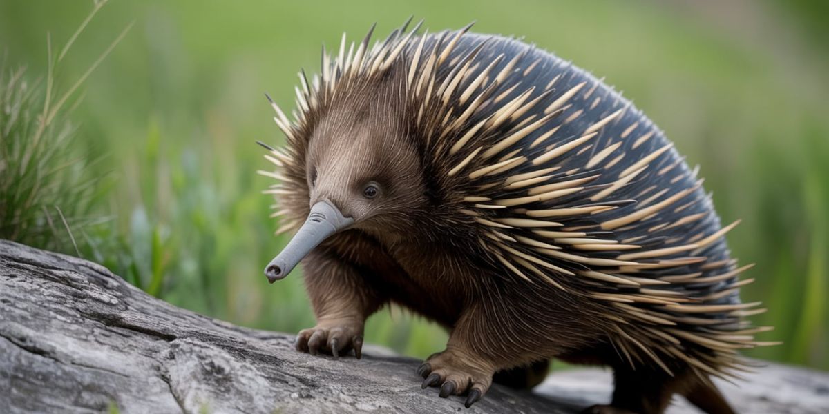 Which category does an echidna belong to mammal, fish, bird, or reptile