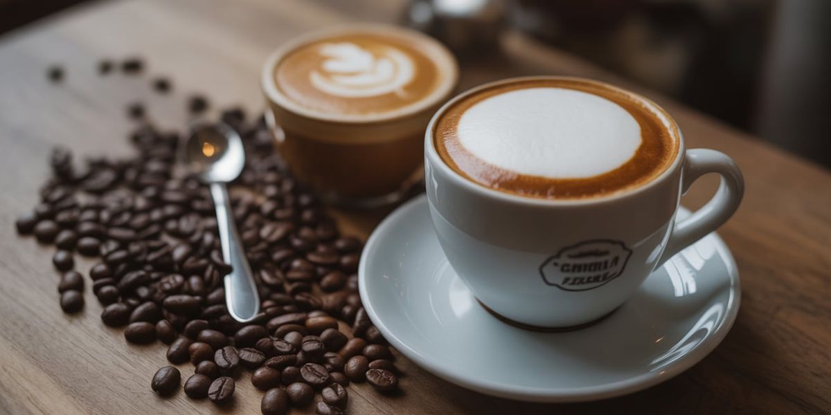 Which coffee beverage closely resembles a cappuccino