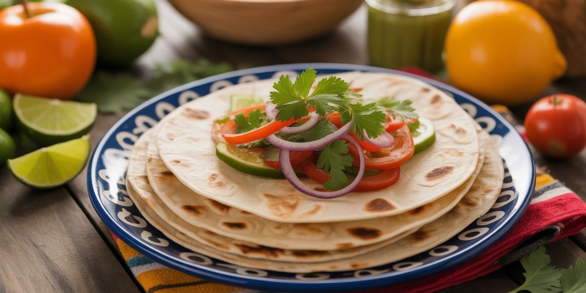 Which nation is well-known for having the tortilla as a staple food