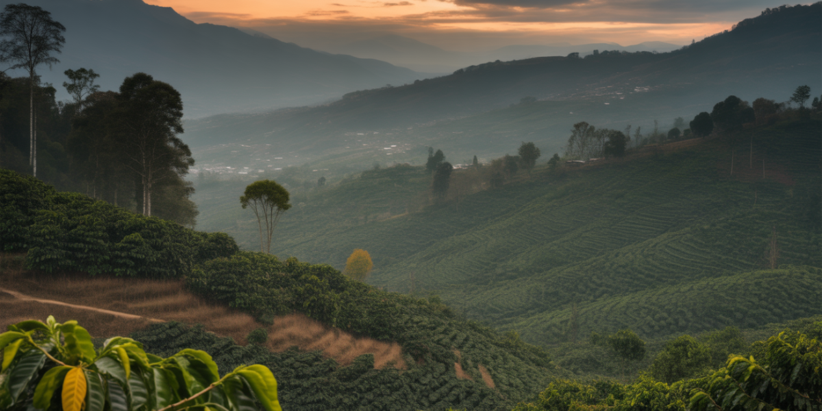 Which nation leads the world in coffee production