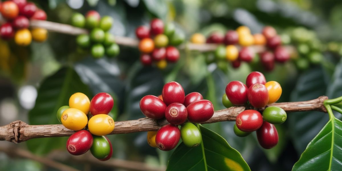 Which type of coffee bean accounts for roughly 70% of global coffee production