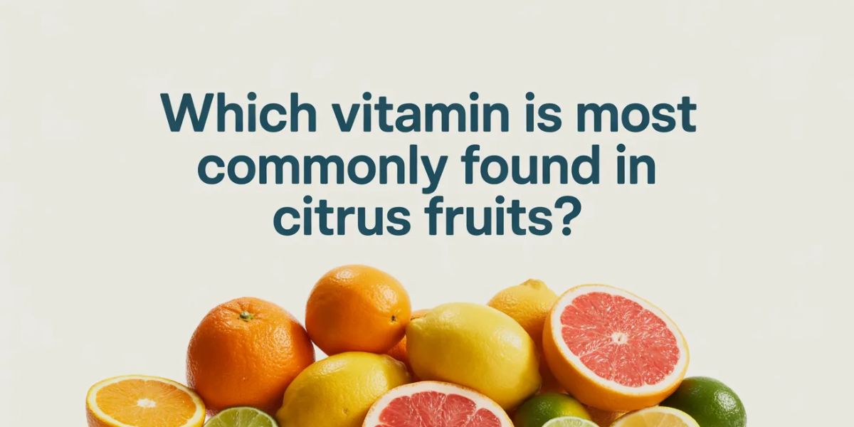Which vitamin is most commonly found in citrus fruits