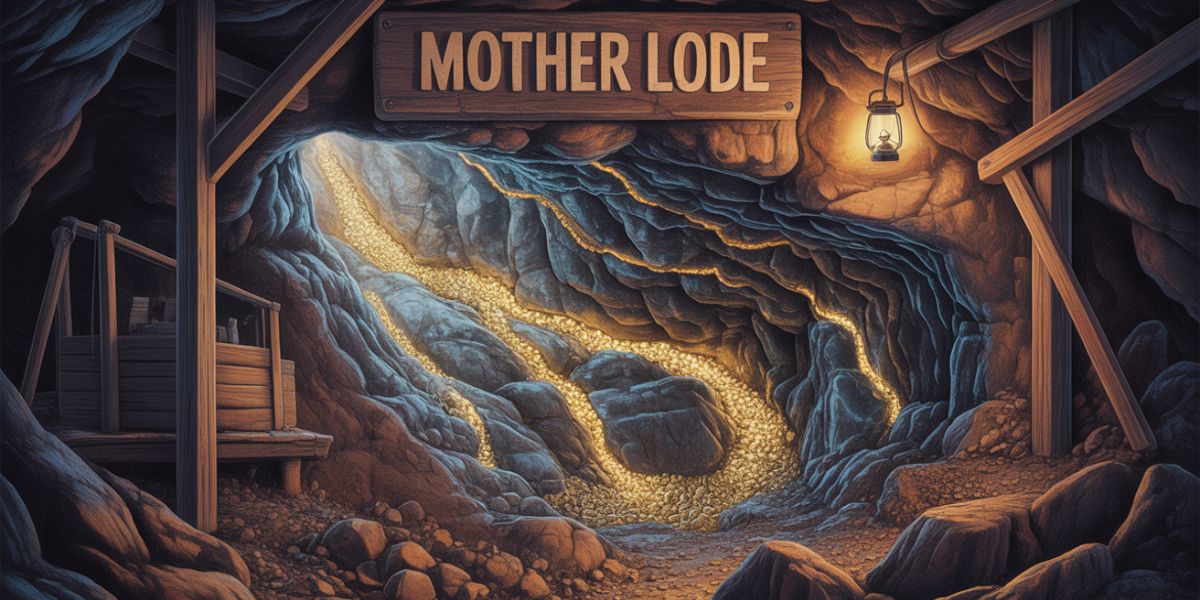 ___ lode (the main origin point of something)
