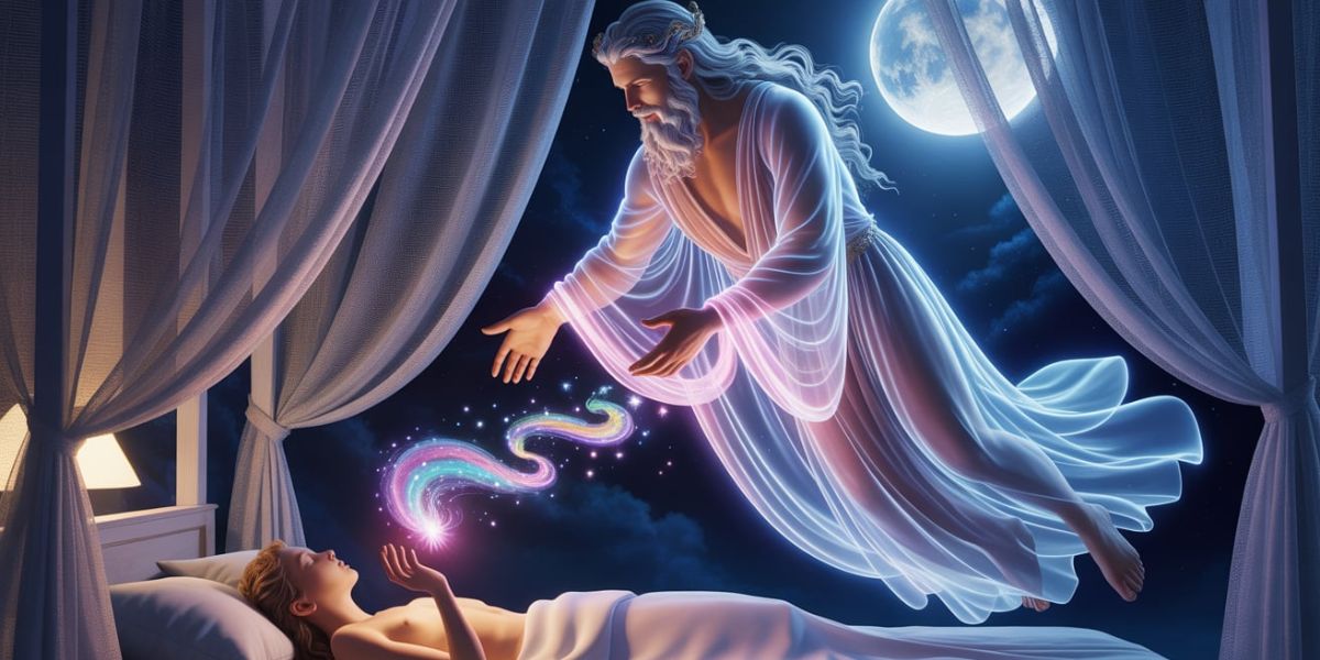 According to folklore, which mythical figure is said to deliver dreams to people