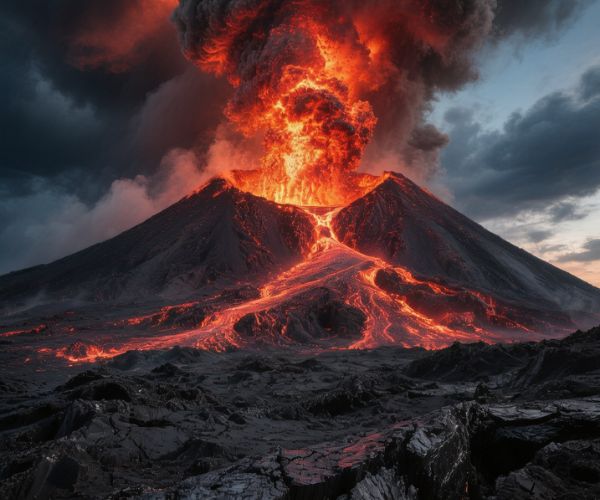 Active volcano