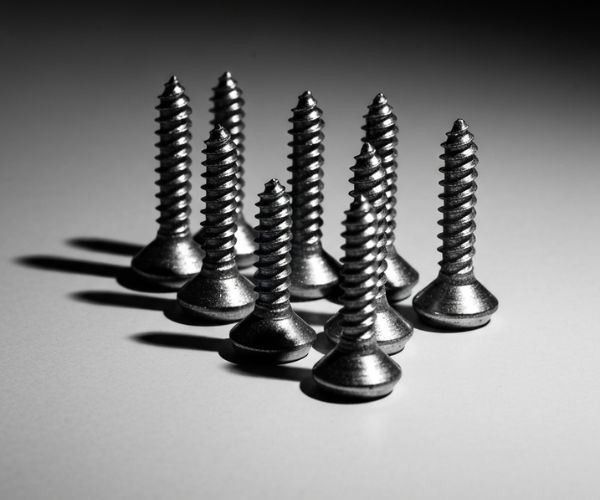 All the screws are screwed in tightly