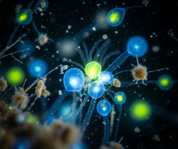 Bioluminescent microorganisms