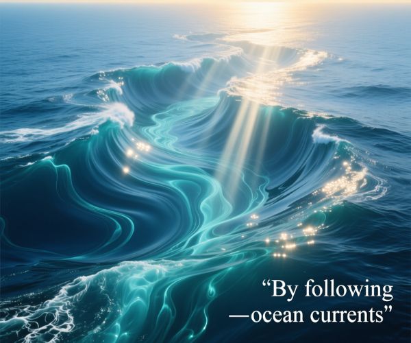 By memorizing landmarks