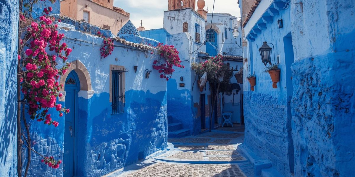 Chefchaouen, often referred to as the Blue Pearl, is renowned for its buildings painted in shades of blue. In which country can this town be found