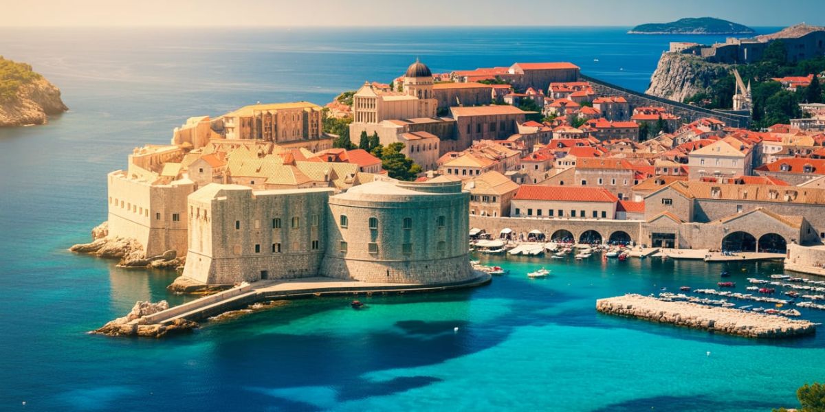 Dubrovnik is characterized by its medieval walls and scenery reminiscent of Game of Thrones. Which country along the Adriatic Sea is it a part of
