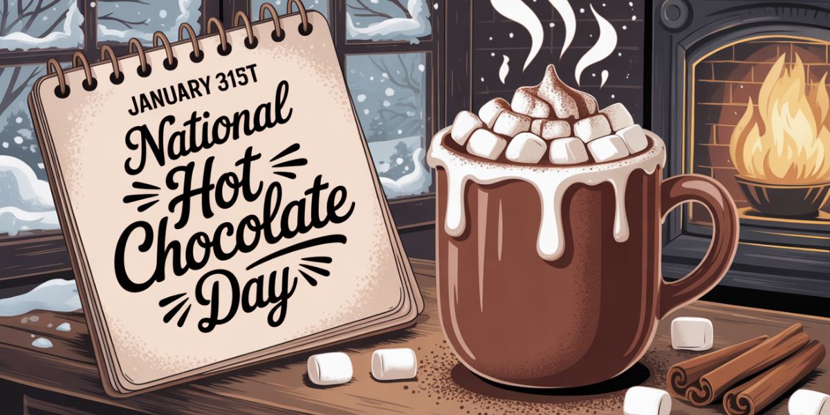 During which month is National Hot Chocolate Day observed in the United States