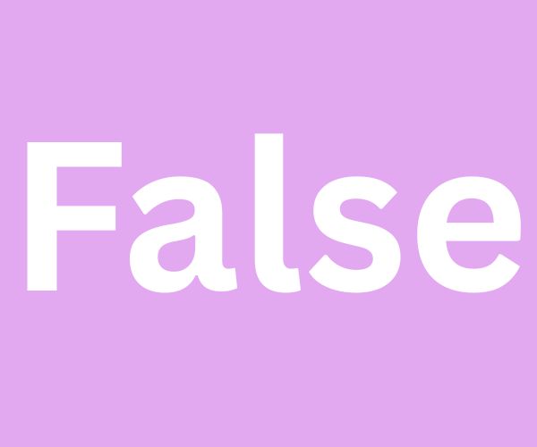 False