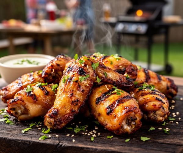 Grilled wings