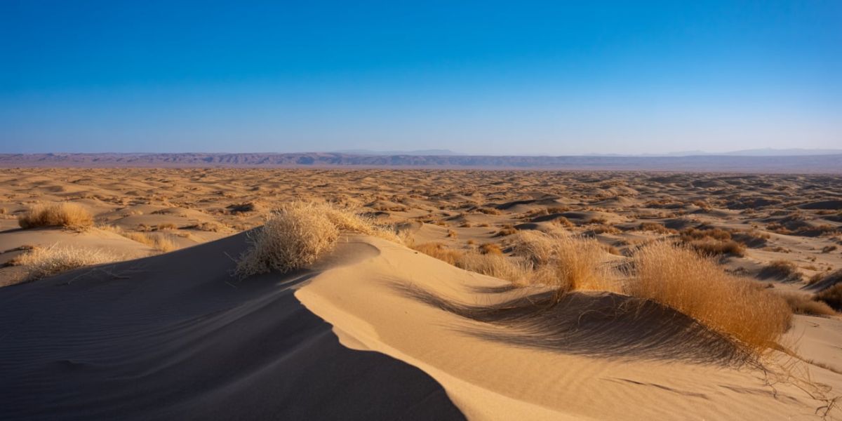 If you were in the Gobi Desert, where would you be