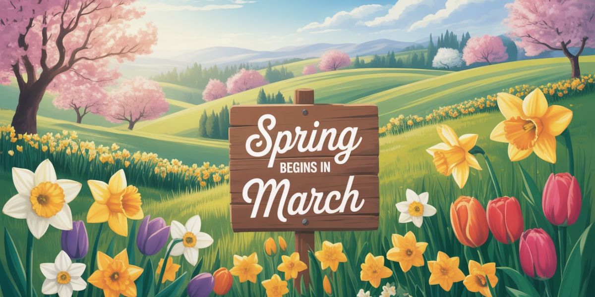 In the Northern Hemisphere, which season begins in March