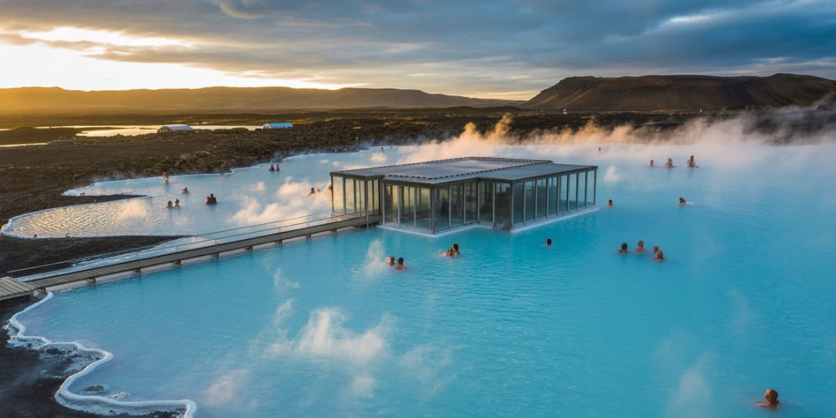 In which European country can you find the Blue Lagoon, the famous geothermal spa with milky-blue waters