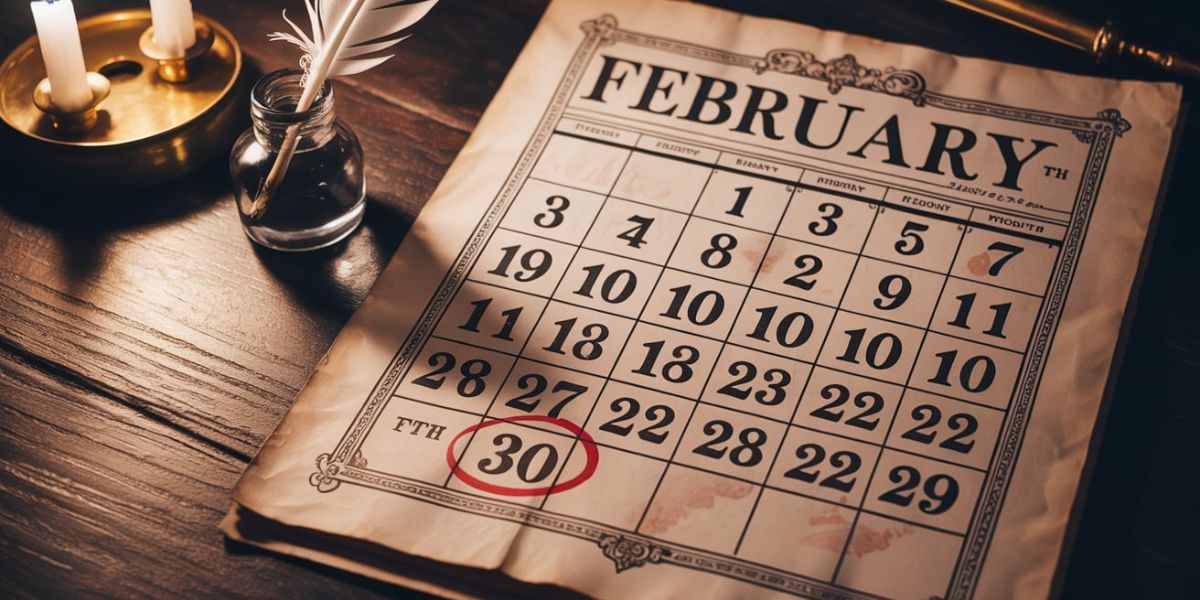 In which nation did February 30th actually appear on the calendar