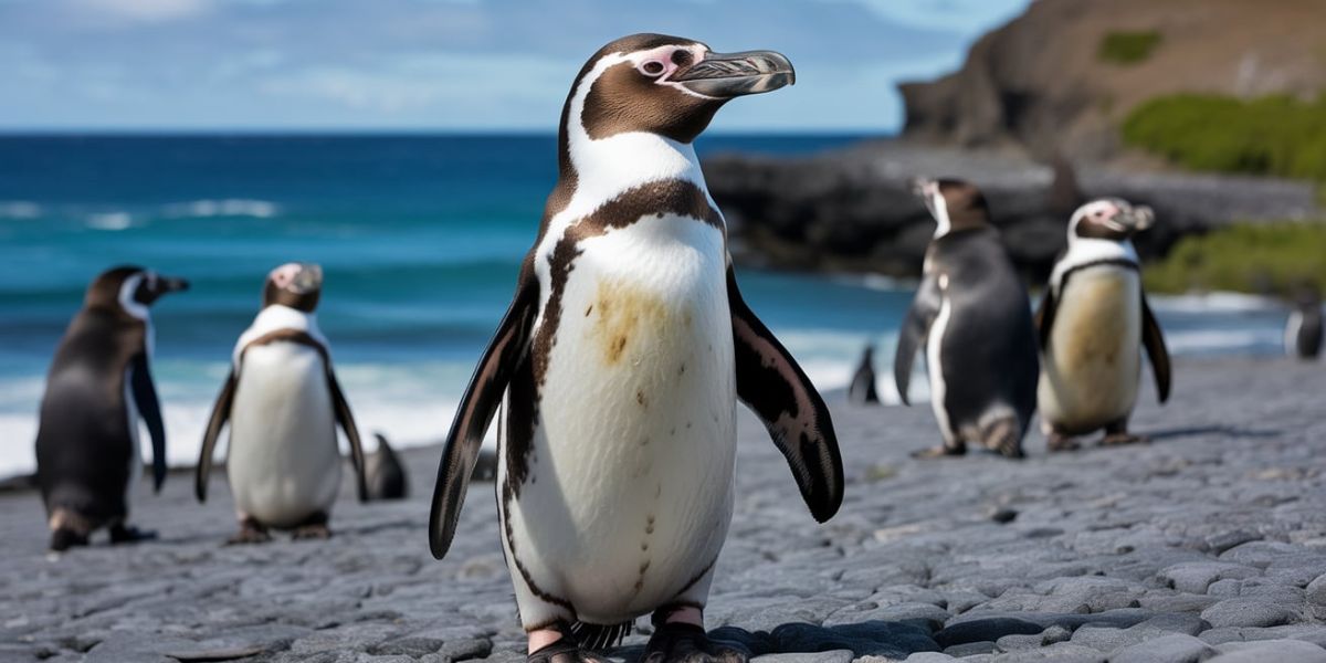 In which ocean do Galapagos penguins mostly reside