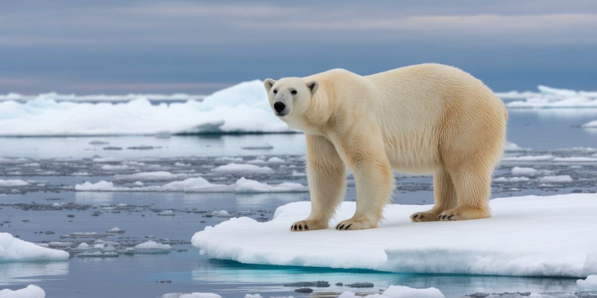 In which polar region do polar bears live