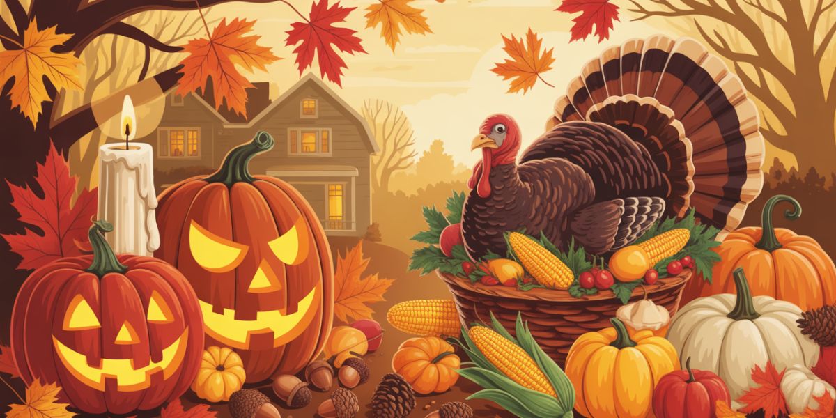 In which season are Halloween and Thanksgiving celebrated in the United States