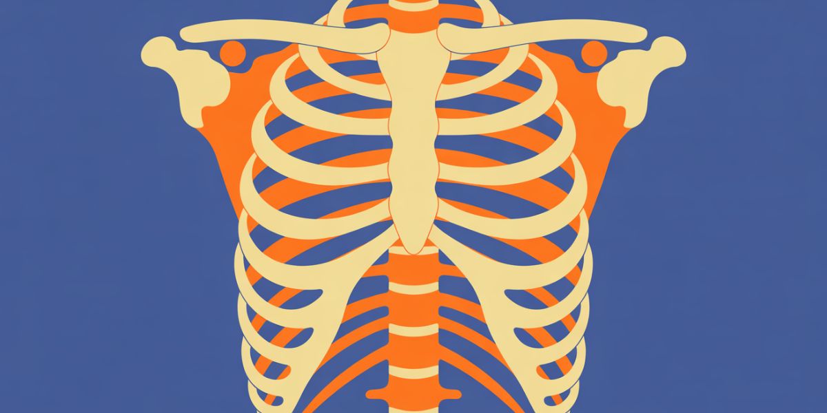 Is a rib classified as a muscle, a bone, or an organ