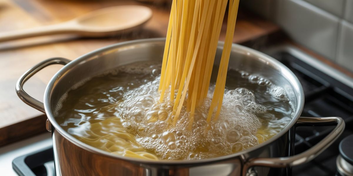 Is it better to add pasta to the pot before the water reaches a boil
