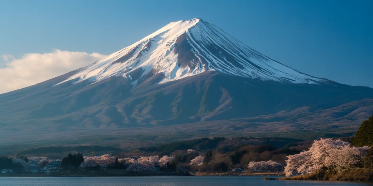 Is this an image of Mount Fuji